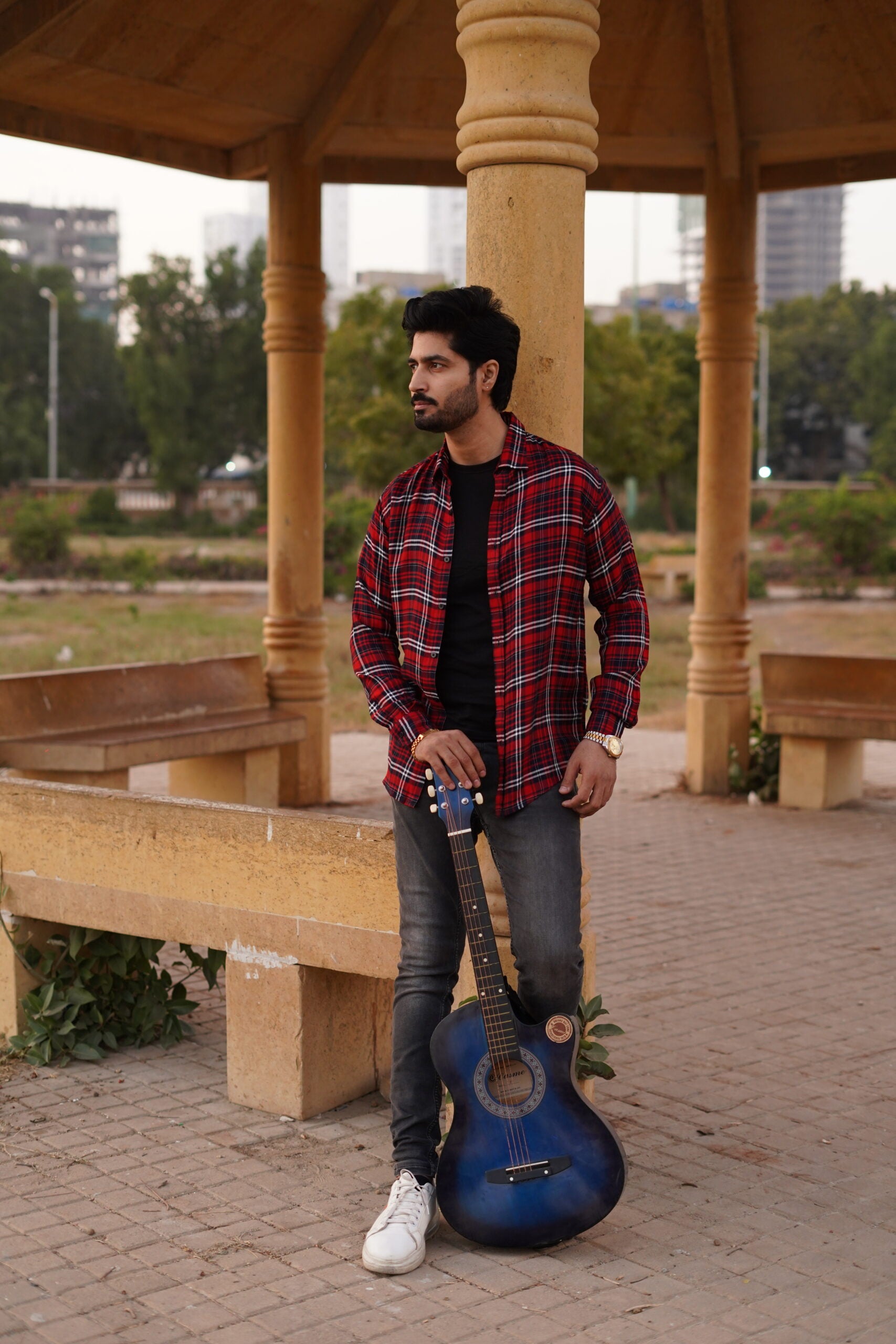 SLYRR Classic Red Plaid Shirt